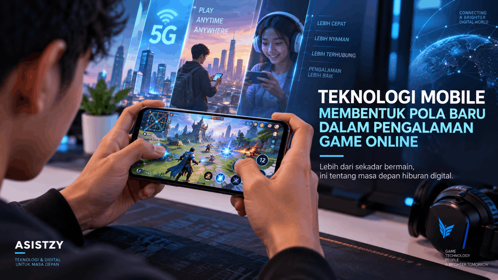 Perkembangan teknologi mobile dan game online